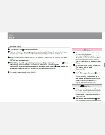 nissan serena 2018-2019 owners manual in english